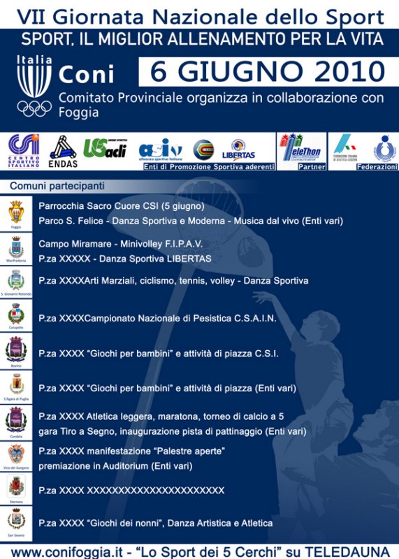 Giornata Nazionale dello Sport